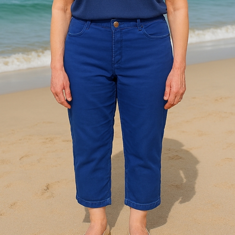Christopher & Banks Jeans Slimming Size 10 Women's Blue